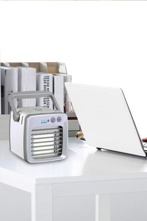 Мини преносим USB охладител BOLMEDY, Цвят: бял, IVET.BG - Твоят онлайн бутик.