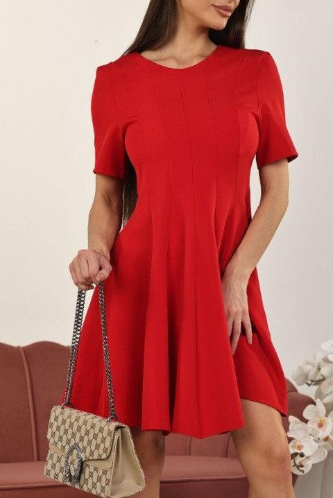 Рокля PARANEFA RED, Цвят: червен, IVET.BG - Твоят онлайн бутик.