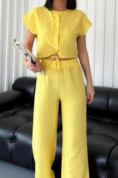 Комплект MEDINKA YELLOW, Цвят: жълт, IVET.BG - Твоят онлайн бутик.