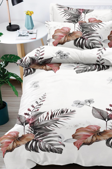 Спален комплект BIOGEXA 200x220 cm памук - 4 части, Цвят: бял, IVET.BG - Твоят онлайн бутик.