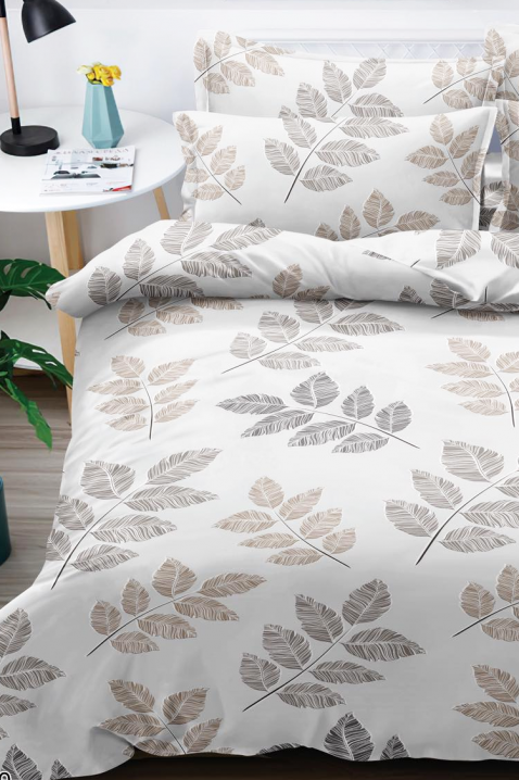 Спален комплект RIZOLMEA 200x220 cm памук - 4 части, Цвят: бял, IVET.BG - Твоят онлайн бутик.