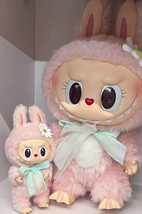 Аксесоар за чанта LABUBU BOW PINK, Цвят: розов, IVET.BG - Твоят онлайн бутик.