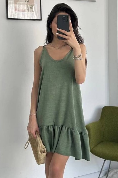 Рокля COMFORTINA GREEN, Цвят: зелен, IVET.BG - Твоят онлайн бутик.