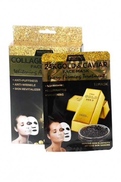 Маска за лице HAOKALI 24K Gold&Caviar Face MaskIVET.BG - Твоят онлайн бутик.