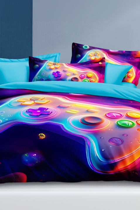 Спален комплект GAME 160x200 cm памук - 3 части, Цвят: многоцветен, IVET.BG - Твоят онлайн бутик.
