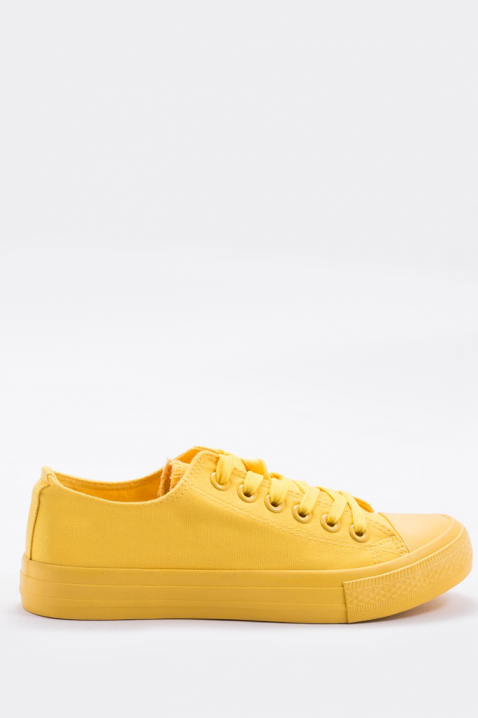 Дамски кецове DROFEZA YELLOW, Цвят: жълт, IVET.BG - Твоят онлайн бутик.