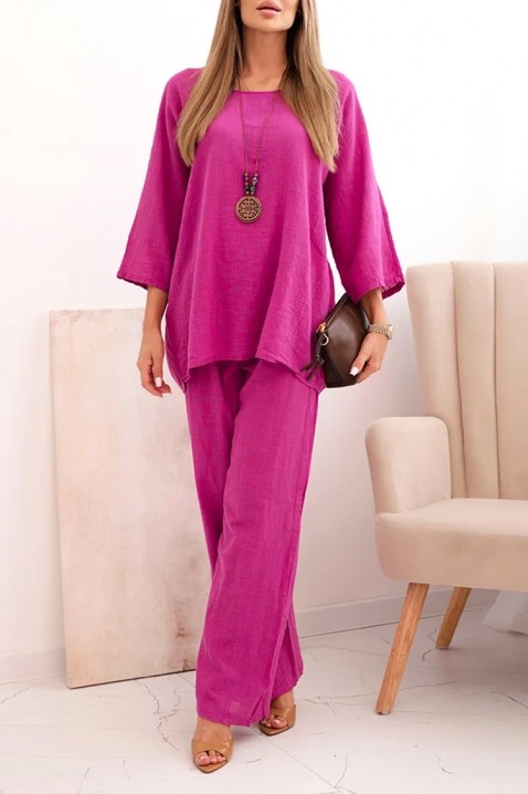 Комплект SERTILMA FUCHSIA, Цвят: фуксия, IVET.BG - Твоят онлайн бутик.