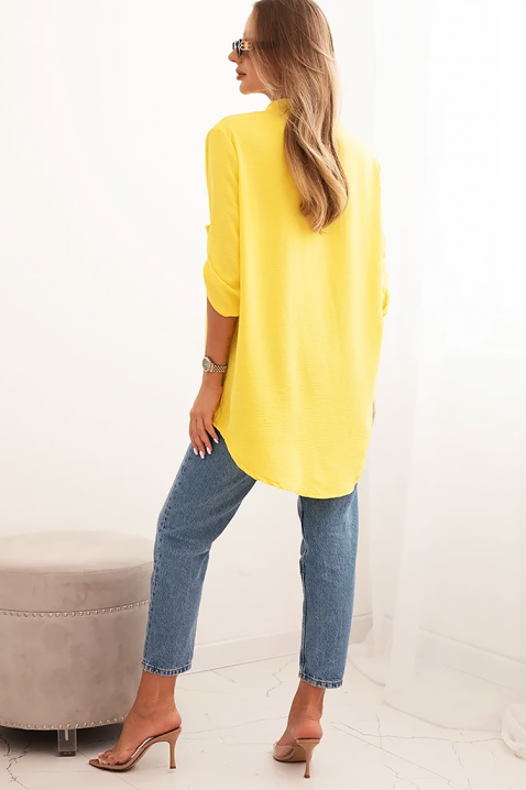 Дамска блуза ROVEIRA YELLOW, Цвят: жълт, IVET.BG - Твоят онлайн бутик.