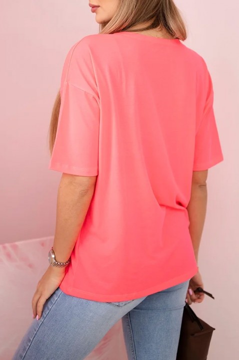 Тениска GLOMENDA PINK, Цвят: розов, IVET.BG - Твоят онлайн бутик.
