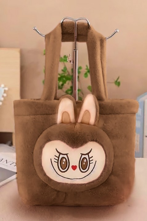 Чанта LABUBUBAG BROWN, Цвят: кафяв, IVET.BG - Твоят онлайн бутик.