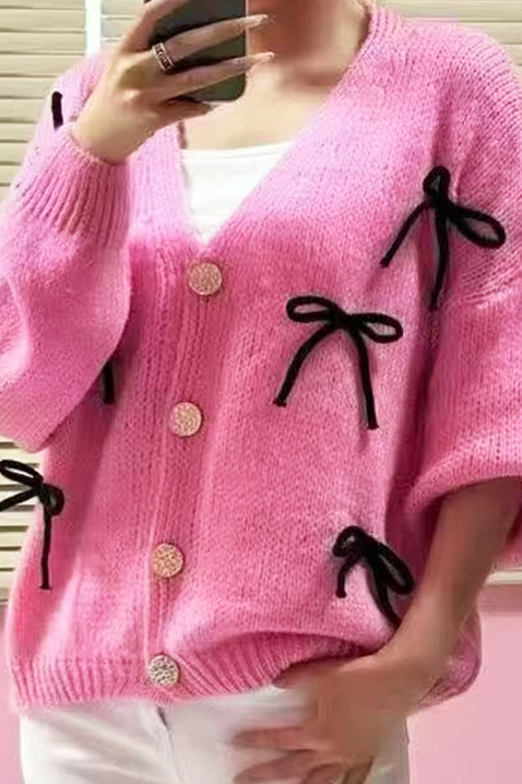 Жилетка UNIKANA PINK, Цвят: розов, IVET.BG - Твоят онлайн бутик.