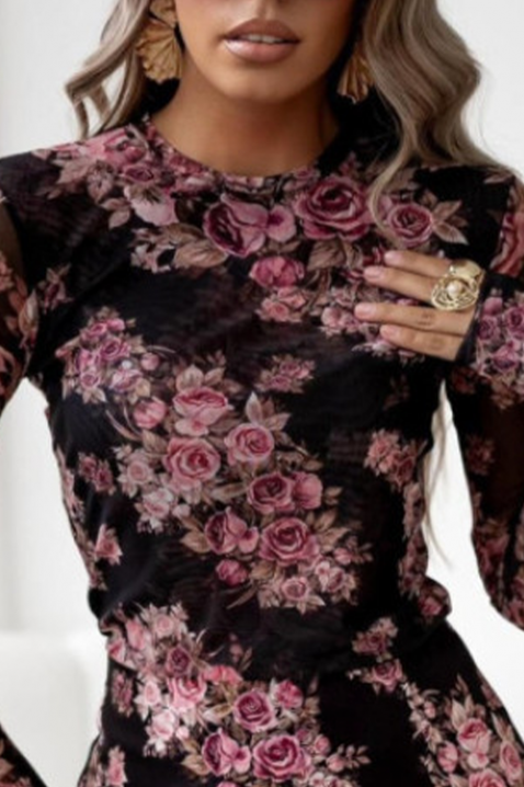 Дамска блуза LILOZA BLACK, Цвят: черен, IVET.BG - Твоят онлайн бутик.