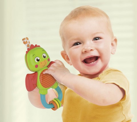 Интерактивна дрънкалка - Дракон | Baby ClementoniIVET.BG - Твоят онлайн бутик.