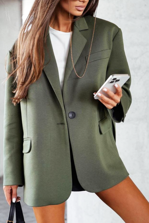 Сако FLONICIA KHAKI, Цвят: каки, IVET.BG - Твоят онлайн бутик.