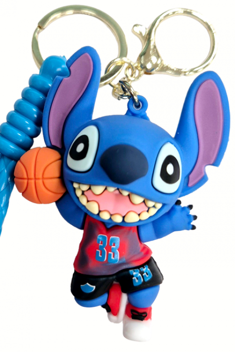 Аксесоар за чанта STITCH Basketball RED, Цвят: червен, IVET.BG - Твоят онлайн бутик.