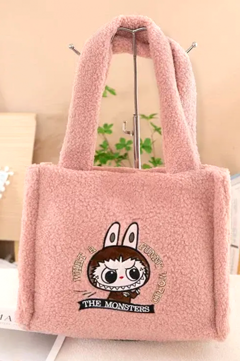 Дамска чанта LABUBU MONSTERS PINK, Цвят: розов, IVET.BG - Твоят онлайн бутик.