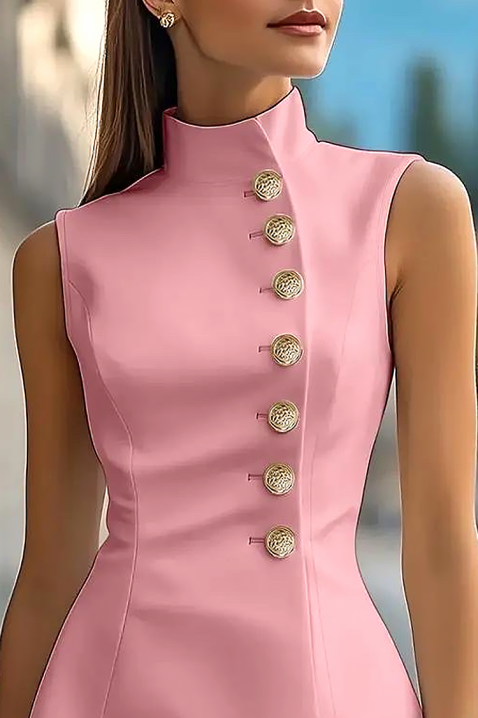 Рокля AEROLNA PINK, Цвят: розов, IVET.BG - Твоят онлайн бутик.
