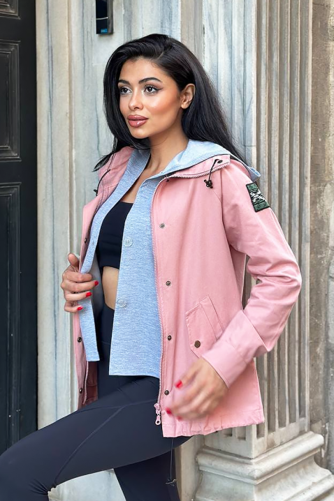 Яке ZELMIRDA PINK, Цвят: розов, IVET.BG - Твоят онлайн бутик.
