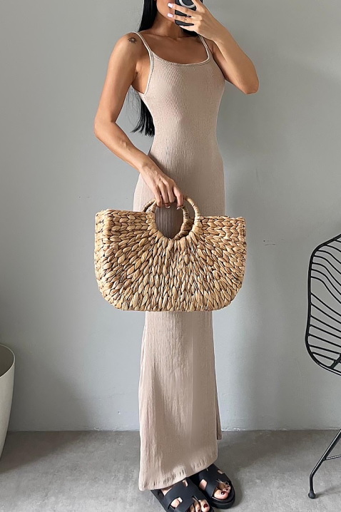 Рокля BLANDINA BEIGE, Цвят: беж, IVET.BG - Твоят онлайн бутик.
