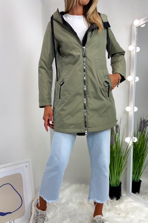 Яке POINELJA KHAKI, Цвят: каки, IVET.BG - Твоят онлайн бутик.