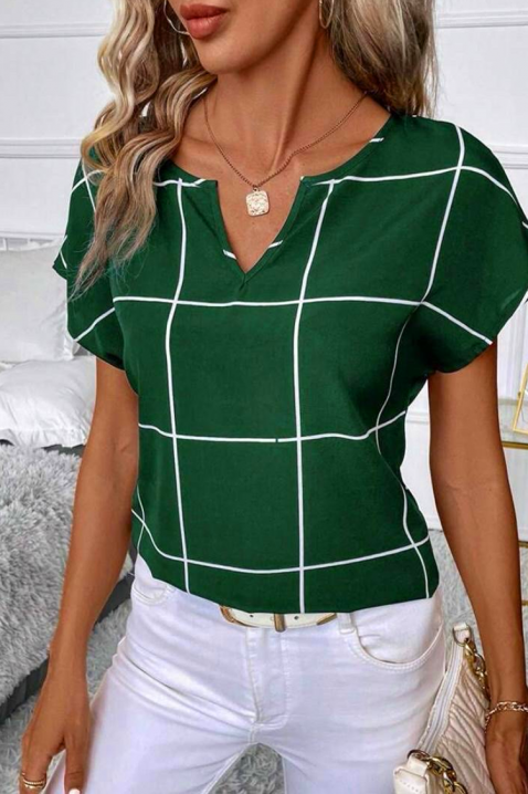 Дамска блуза POLESITA GREEN, Цвят: зелен, IVET.BG - Твоят онлайн бутик.