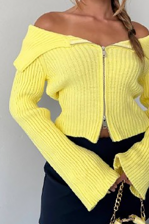 Жилетка TREMORDA YELLOW, Цвят: жълт, IVET.BG - Твоят онлайн бутик.