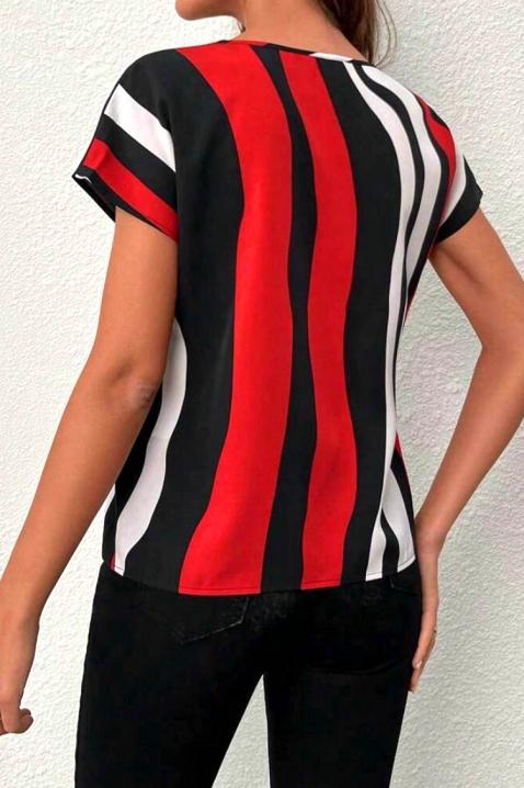 Дамска блуза BOLONFA RED, Цвят: червен, IVET.BG - Твоят онлайн бутик.