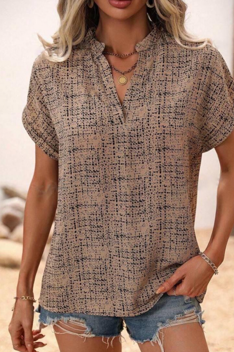 Дамска блуза AZURENA BEIGE, Цвят: беж, IVET.BG - Твоят онлайн бутик.