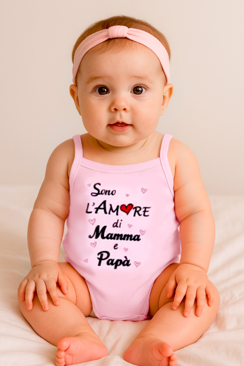 Бебешко боди BABYLONA PINK, Цвят: розов, IVET.BG - Твоят онлайн бутик.