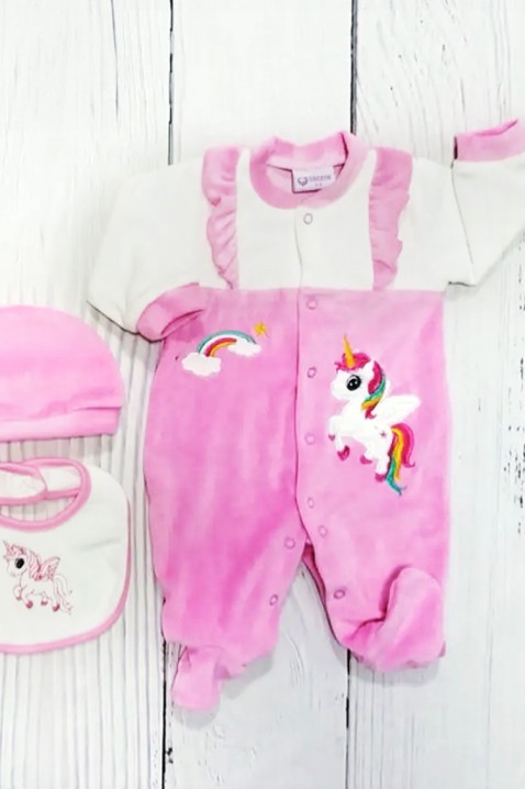 Бебешки комплект BONBONA PINK, Цвят: розов, IVET.BG - Твоят онлайн бутик.