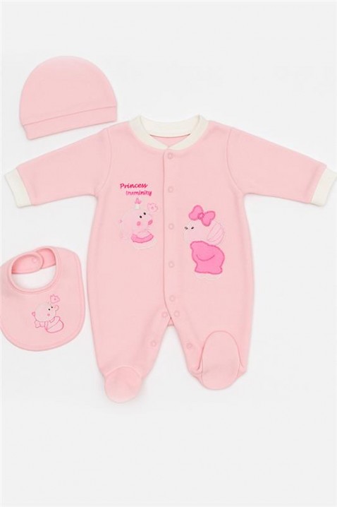 Бебешки комплект BEBELAND PINK, Цвят: розов, IVET.BG - Твоят онлайн бутик.
