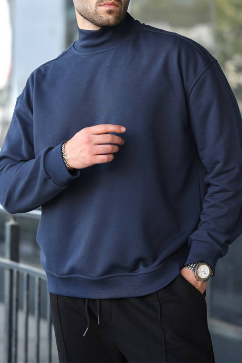 Мъжка блуза TOLIRO NAVY, Цвят: тъмносин, IVET.BG - Твоят онлайн бутик.