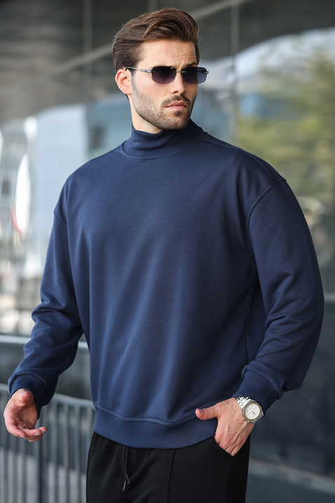 Мъжка блуза TOLIRO NAVY, Цвят: тъмносин, IVET.BG - Твоят онлайн бутик.
