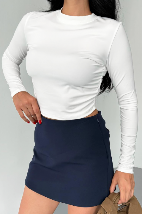 Дамска блуза GLAVONZA WHITE, Цвят: бял, IVET.BG - Твоят онлайн бутик.