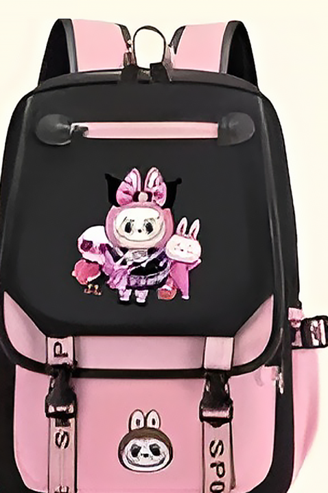 Детска раница LABUBU COOLITA PINK, Цвят: розов, IVET.BG - Твоят онлайн бутик.
