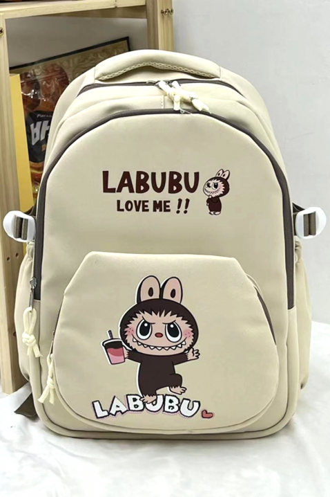 Детска раница LABUBULOVE BEIGE, Цвят: беж, IVET.BG - Твоят онлайн бутик.