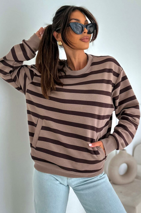 Дамска блуза BRENVILA BEIGE, Цвят: беж, IVET.BG - Твоят онлайн бутик.
