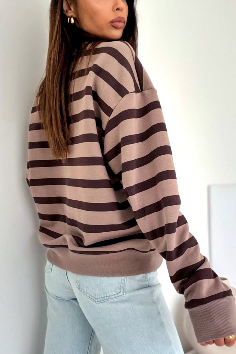 Дамска блуза BRENVILA BEIGE, Цвят: беж, IVET.BG - Твоят онлайн бутик.