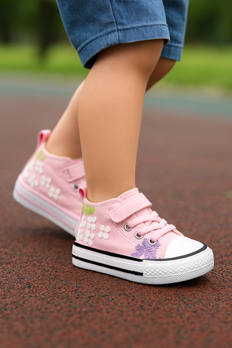 Детски кецове FLONINA PINK, Цвят: розов, IVET.BG - Твоят онлайн бутик.