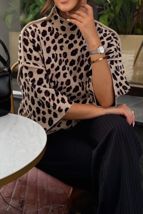 Дамска блуза PREVILMA, Цвят: беж, IVET.BG - Твоят онлайн бутик.