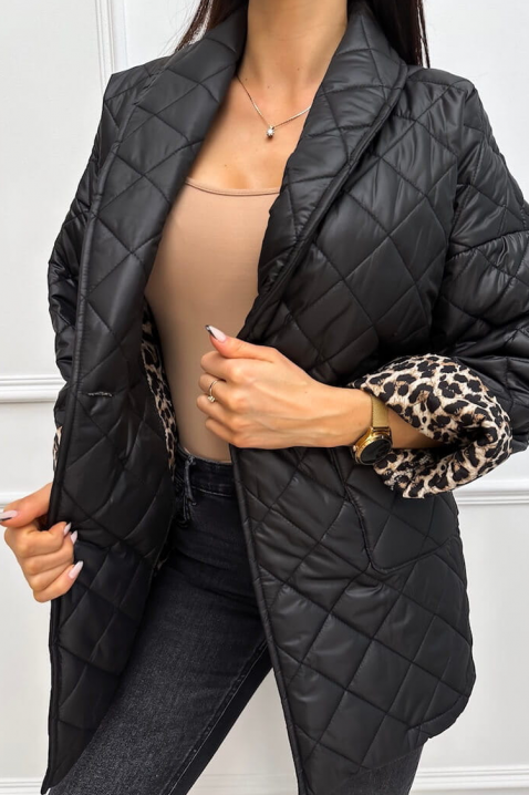 Яке GLAMONZA BLACK, Цвят: черен, IVET.BG - Твоят онлайн бутик.