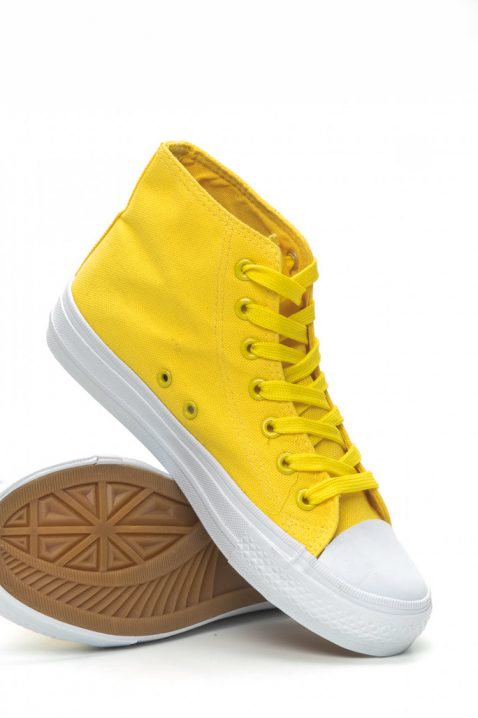 Дамски кецове ROMENVA YELLOW, Цвят: жълт, IVET.BG - Твоят онлайн бутик.