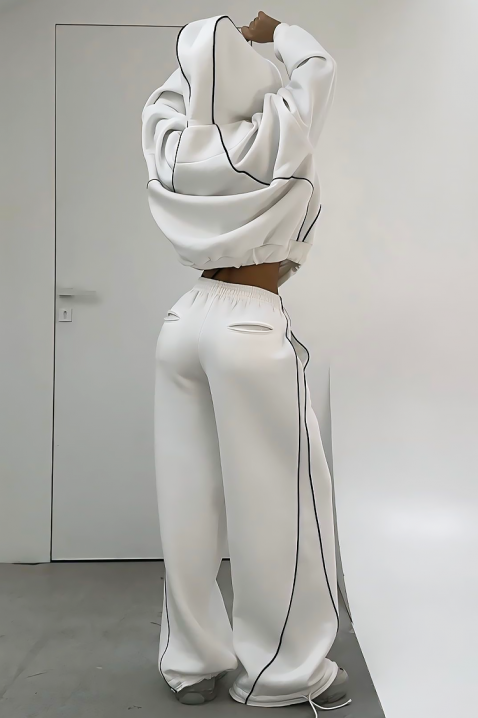 Спортен комплект TRIMORNA WHITE, Цвят: бял, IVET.BG - Твоят онлайн бутик.