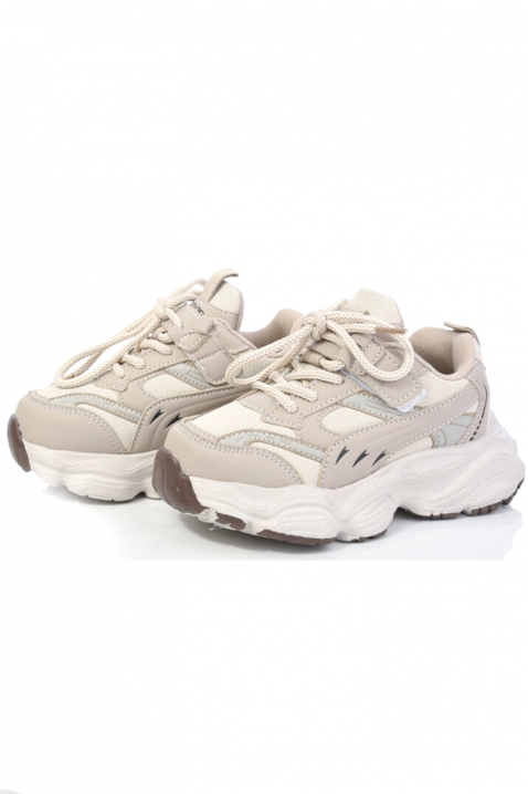 Детски маратонки GROVELZO BEIGE, Цвят: беж, IVET.BG - Твоят онлайн бутик.