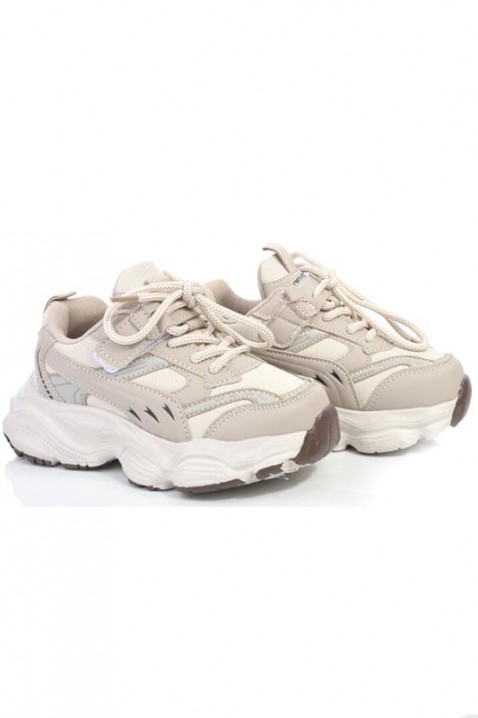 Детски маратонки GROVELZO BEIGE, Цвят: беж, IVET.BG - Твоят онлайн бутик.