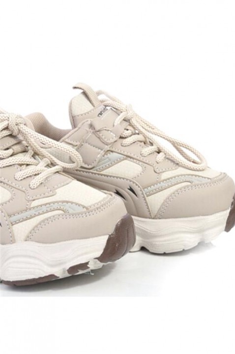 Детски маратонки GROVELZO BEIGE, Цвят: беж, IVET.BG - Твоят онлайн бутик.