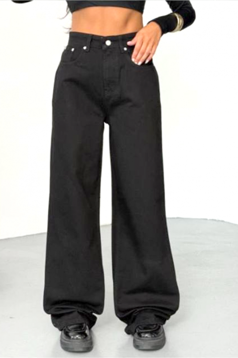 Дънки DENIMZA BLACK, Цвят: черен, IVET.BG - Твоят онлайн бутик.