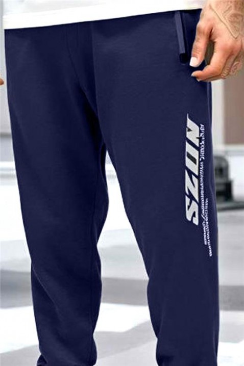 Мъжки панталон ZORONO NAVY, Цвят: тъмносин, IVET.BG - Твоят онлайн бутик.