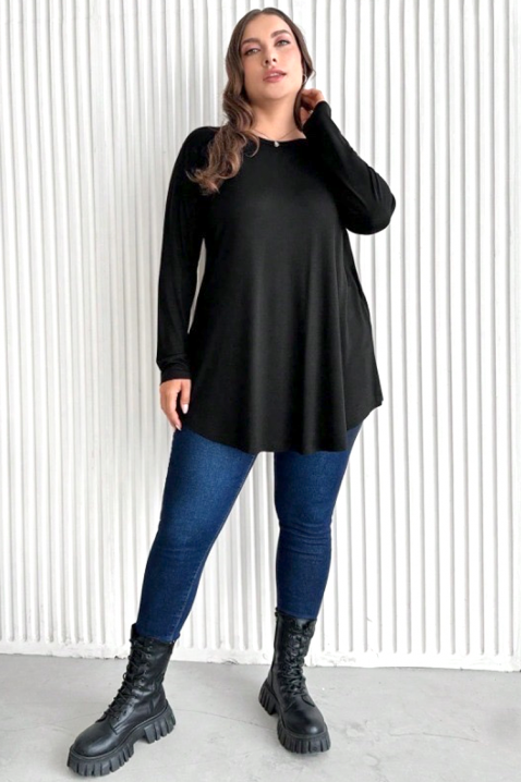Туника TRUNELFA BLACK, Цвят: черен, IVET.BG - Твоят онлайн бутик.