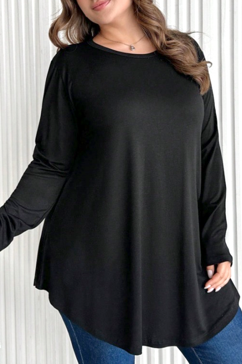 Туника TRUNELFA BLACK, Цвят: черен, IVET.BG - Твоят онлайн бутик.